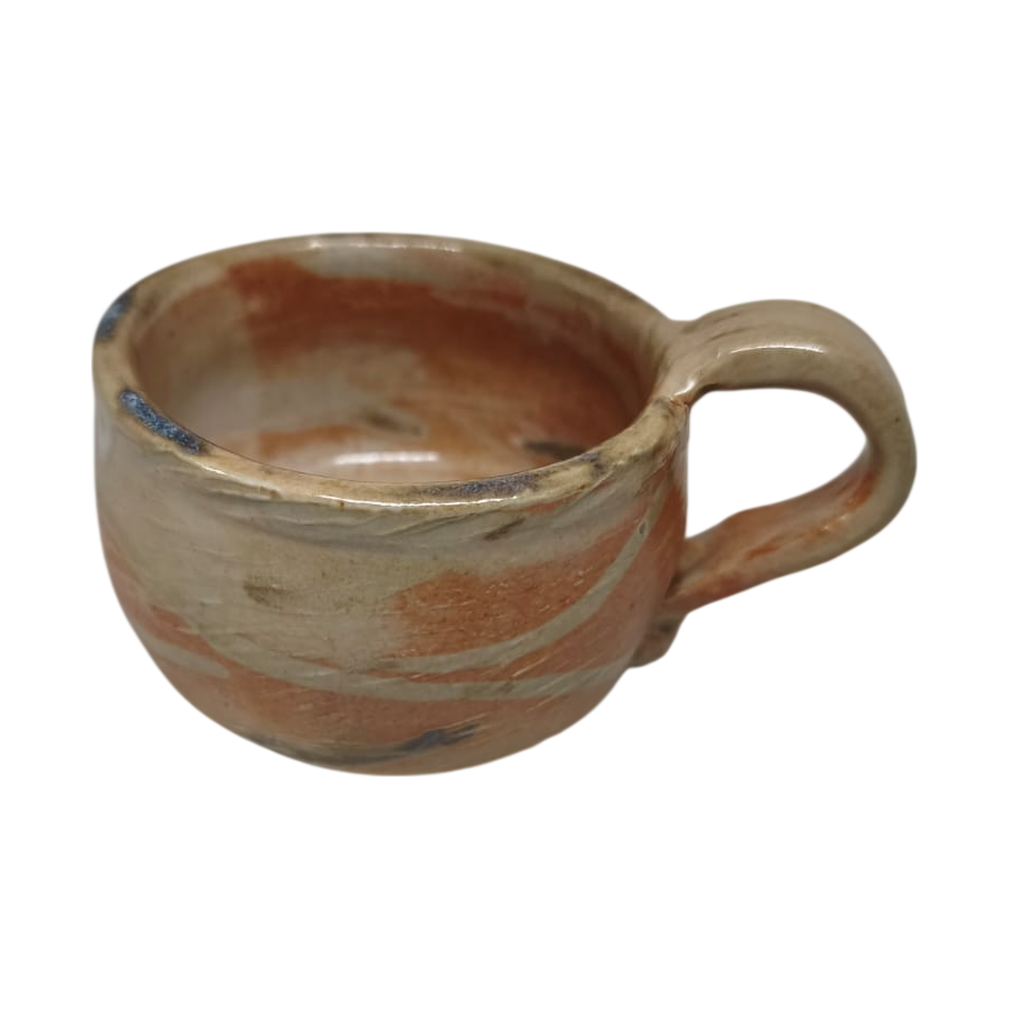 Taza café para café express de cerámica artesanal